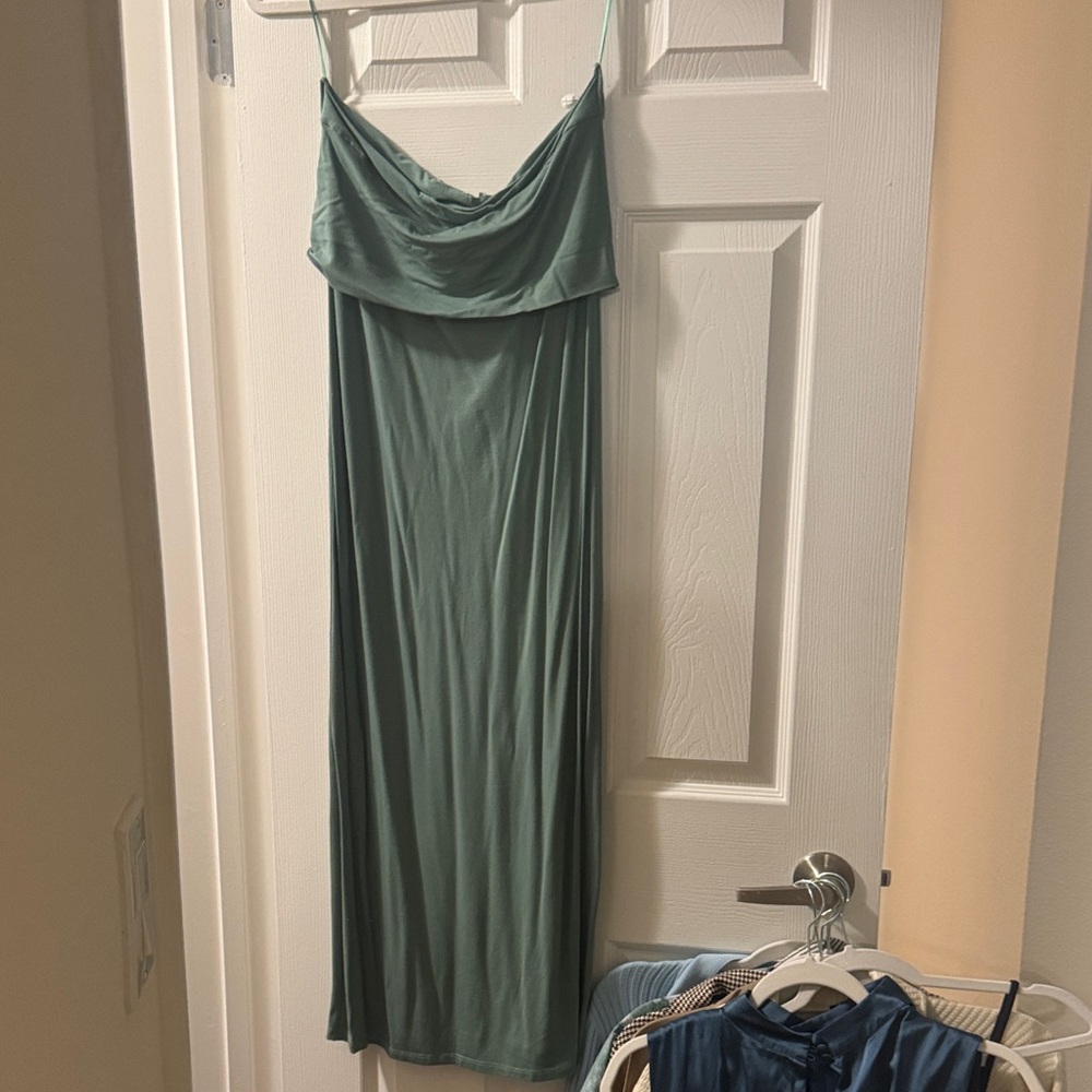 Elegant teal Women's skirt